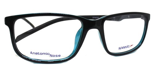 Óculos de Grau Speedo Sp4037L com Hastes 360º (Preto A01, 57-18-145)