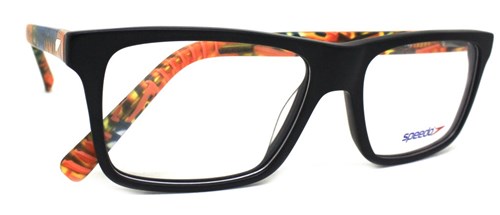 Óculos de Grau Speedo Sp7001 (Preto A02, 53-16-140)