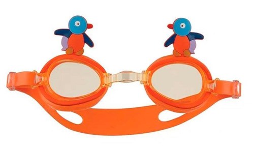 Óculos de Natação Antiembaçante Bichinhos - Pinguim - Mor
