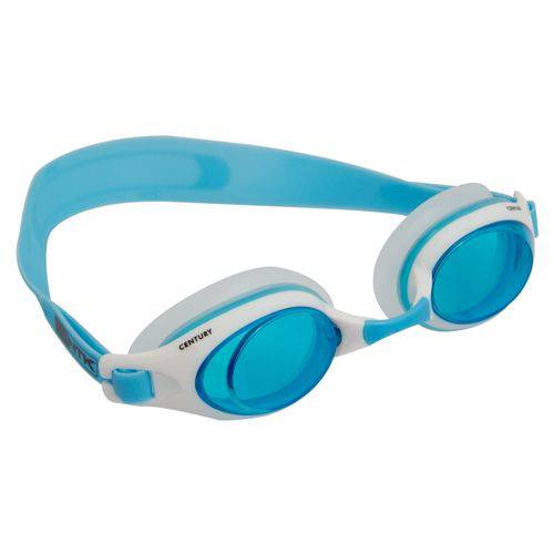 Óculos de Natação Teen Century - Nautika - Branco e Azul