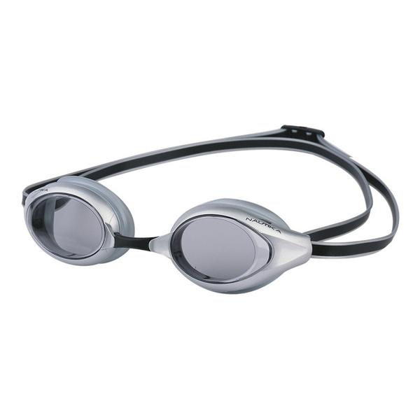Óculos de Natação Zoop Adulto com Lente Policarbonato Espelhada Prata Nautika 500300