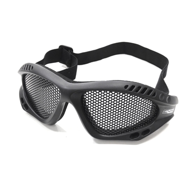 Óculos de Proteção Airsoft NTK Kobra Tela Respirável - Preto