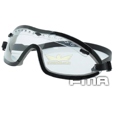 Óculos de Proteção P/airsoft Fma - Tb806 - Preto