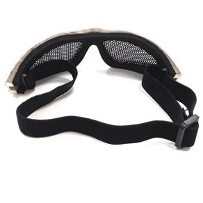 Óculos de Proteção para Airsoft com Com Tela e Respiro Camuflado - Kobra