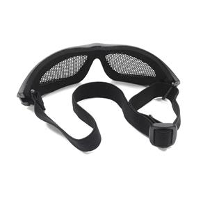 Óculos de Proteção para Airsoft com Com Tela e Respiro Preto - Kobra - NTK Tático