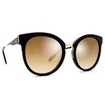 Óculos De Sol Ana Hickmann Ah9263 A01 - Preto Com Dourado