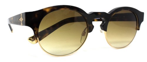 Óculos de Sol Evoke Capo Iii G21S Turtle Gol - D Brown Gradient (Marrom G21S, 49-21-140)