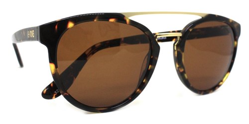Óculos de Sol Evoke Kosmopolite Ds 3 G21 Blond Turtle Gold (Marrom G21, 52-20-140)