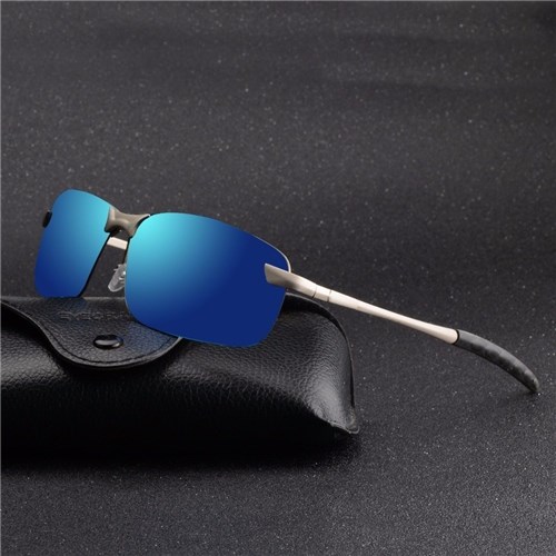 Óculos de Sol Eyecrafters Retângular (Azul)