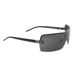Óculos de Sol Preto de Armação Fina - Preto - Único