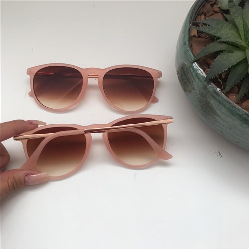 Oculos de Sol Rosa Fume
