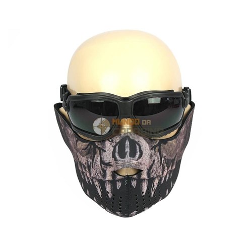 Óculos e Máscara para Airsoft Game Face