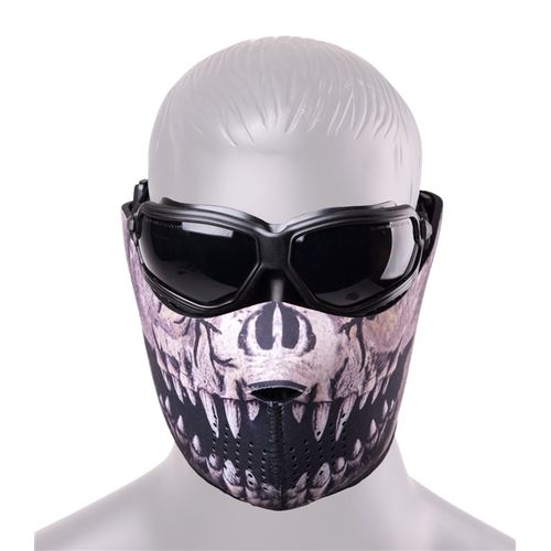 Óculos e Máscara para Airsoft - Kit Gameface Predator
