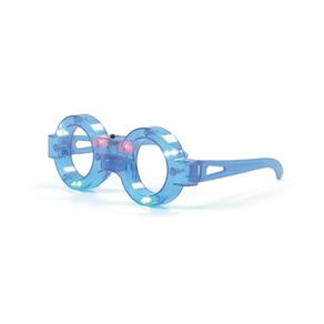 Óculos Led Azul Acessório Carnaval Fantasia - Azul