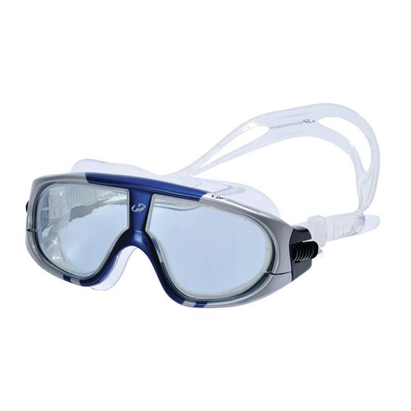 Óculos Natação Hammerhead Extreme Triathlon Fumê / Azul-Prata
