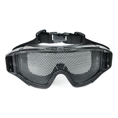 Óculos para Airsoft Evo Tac em Tela de Metal Respirável - Preto