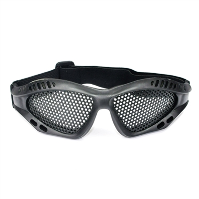 Óculos para Airsoft Evo Tac Single em Tela de Metal - Preto