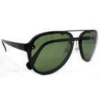 Oculos Sol Atitude At5386 A01 Preto Brilho Lente Verde