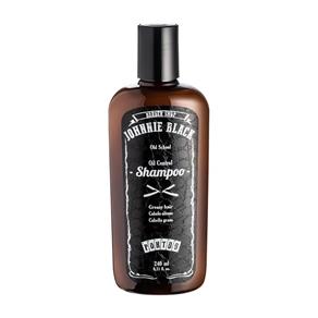 Oil Control Shampoo de Johnnie Black Controla a Oleosidade e Mantem o PH do Couro Cabeludo, Cabelo e Barba - 240 Ml