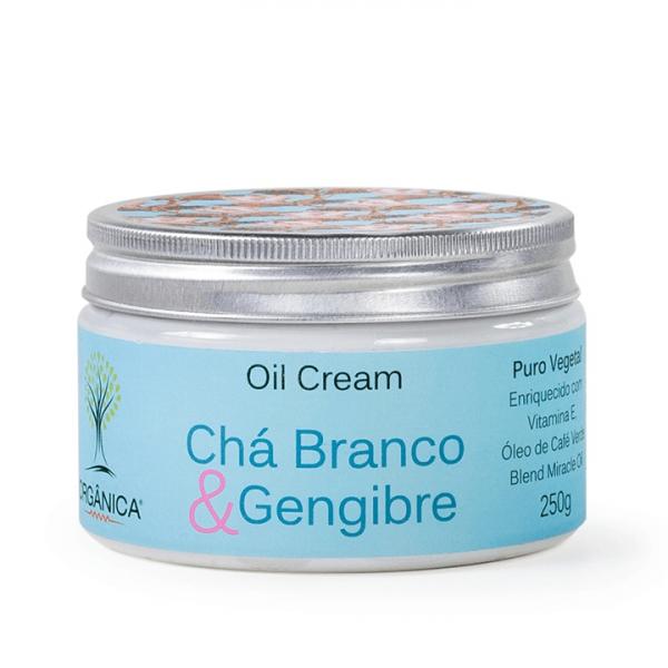 Oil Cream Orgânica- Chá Branco e Gengibre
