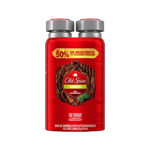 Old Spice Lenha Desodorante Aerosol 2x150ml