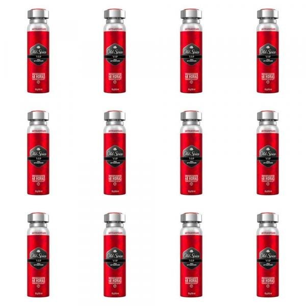 Old Spice Vip Desodorante Aerosol 150ml (Kit C/12)