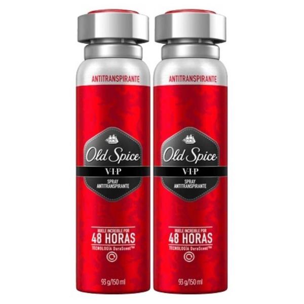 Old Spice Vip Desodorante Aerosol 2x150ml