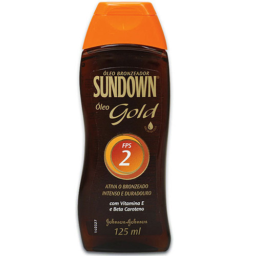 Oleo Bronzeador Gold FPS 2 125ml - Sundown