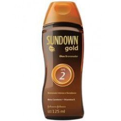 Óleo Bronzeador Sundown Gold FPS2 125ml - Johnsons