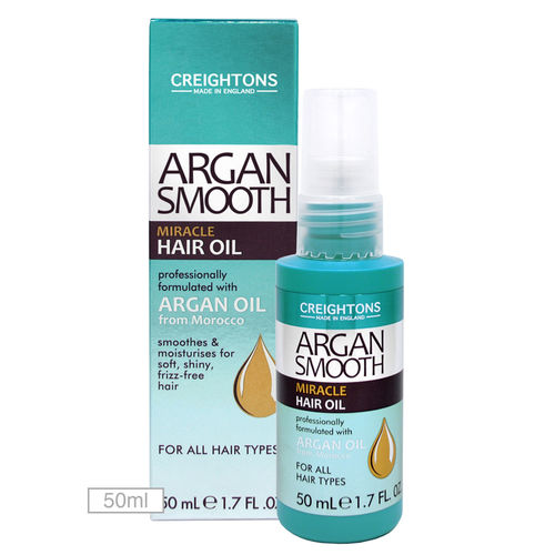 Óleo Capilar Argan Smooth Miracle Hair Creightons 50ml