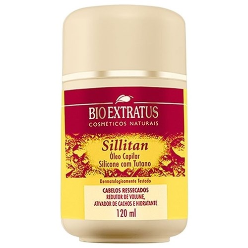 Óleo Capilar Bio Extratus Sillitan Silicone com Tutano 120Ml