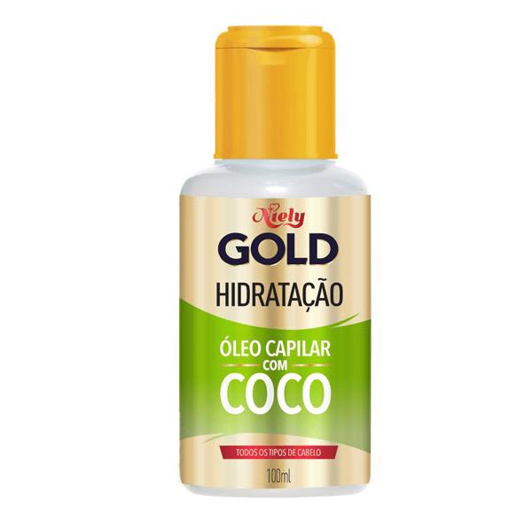 Óleo Capilar Niely Gold com Coco - 100ml