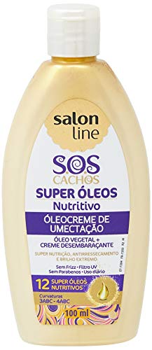 Óleo Creme Umectação 100ml SOS, Salon Line