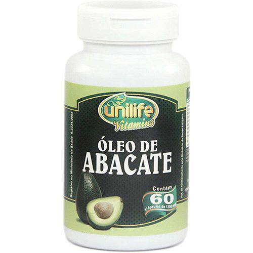 Óleo de Abacate 60 Cápsulas 1200mg - Unilife