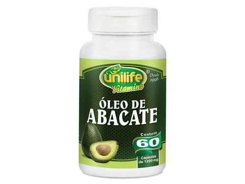 Oléo de Abacate 60 Cápsulas Unilife