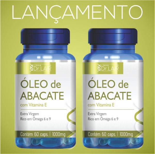 2 - Óleo De Abacate100ml - Dr. Lair - Upnutri - Ofeta 120 cápsulas gelatinosa
