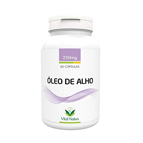 Oleo de Alho - 60 Capsulas 250mg - Vital Natus