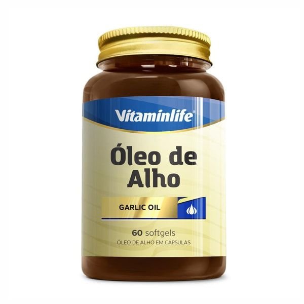 Óleo De Alho - 60 Softgels - Vitaminlife