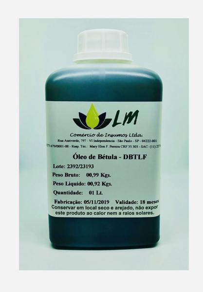 Óleo De Bétula Vegetal 100% Natural Lm 1l Para Preparação De Óleo Anticelulite
