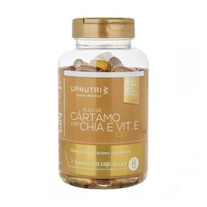 Óleo de Cártamo + Chia e Vitamina e 120 Cápsulas - Upnutri - 120 Cápsulas - Sem Sabor