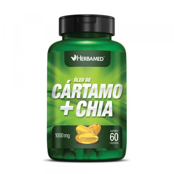 Óleo de Cártamo + Chia Herbamed - 60 Caps