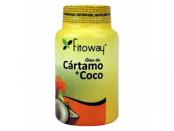 Óleo de Cártamo + Coco 60 Cápsulas - Fitoway