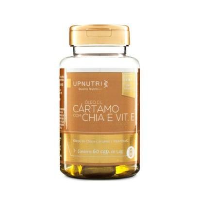 Óleo de Cártamo com Chia e Vitamina e 60 Cápsulas Upnutri Premium