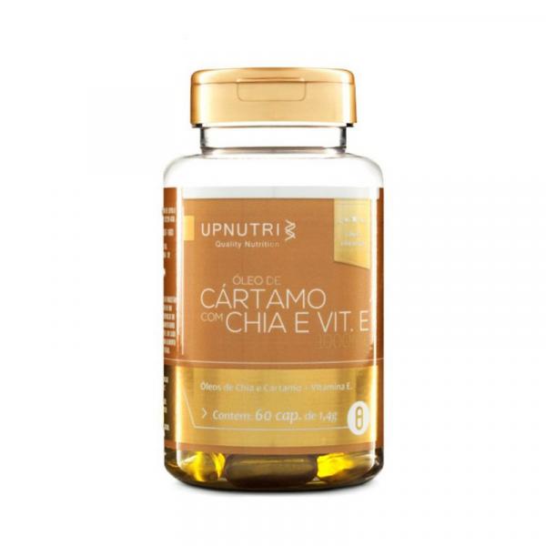 Óleo de Cártamo com Chia e Vitamina e - 60 Cápsulas - Upnutri Premium