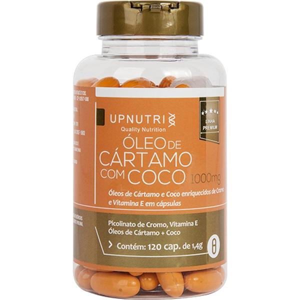 Óleo de Cártamo com Coco 120 Cápsulas - Upnutri