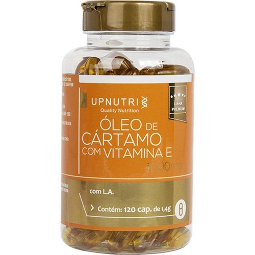 Óleo de Cártamo com Vitamina e 120 Cápsulas - Upnutri