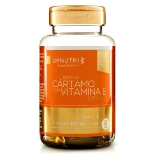 Óleo de Cártamo com Vitamina e 1000mg 60 Cápsulas - Upnutri