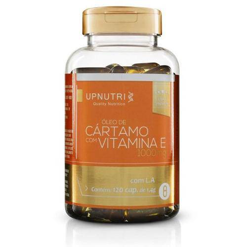 Óleo de Cártamo com Vitamina e E L.A. - 120 Cápsulas de 1000mg - Upnutri