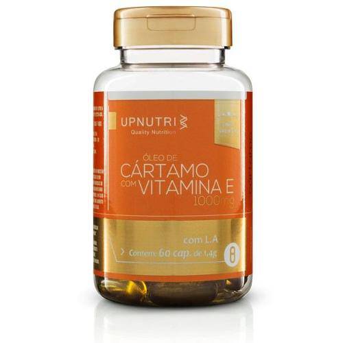 Óleo de Cártamo com Vitamina e E L.A. - 60 Cápsulas de 1000mg - Upnutri