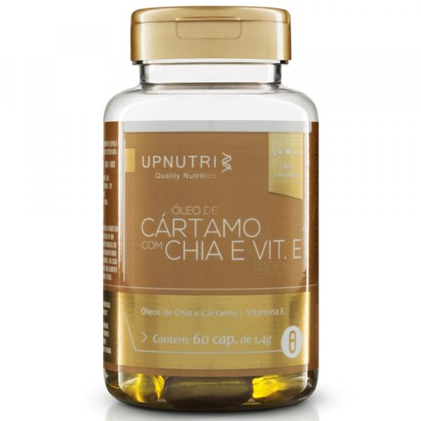 Óleo de Cártamo + Óleo de Chia + Vitamina e (60 Cápsulas) Upnutri